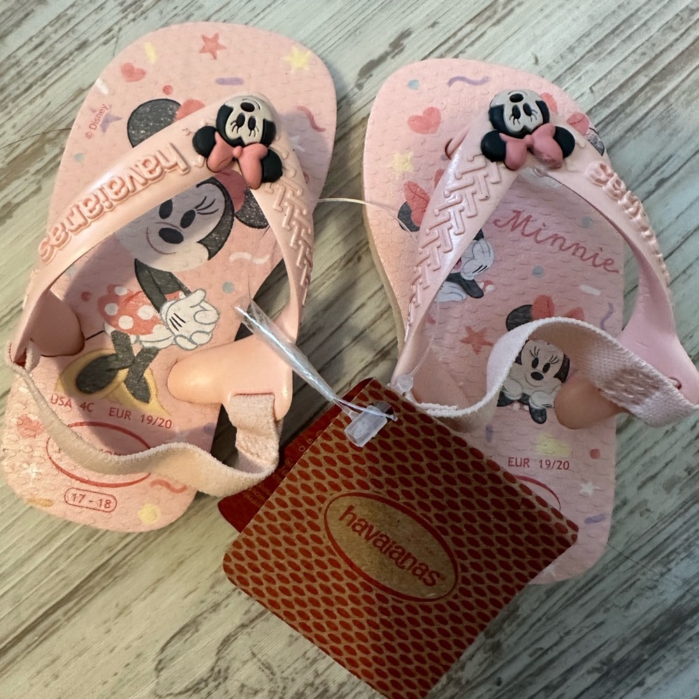 Havaiana Minnie Mouse flip flops